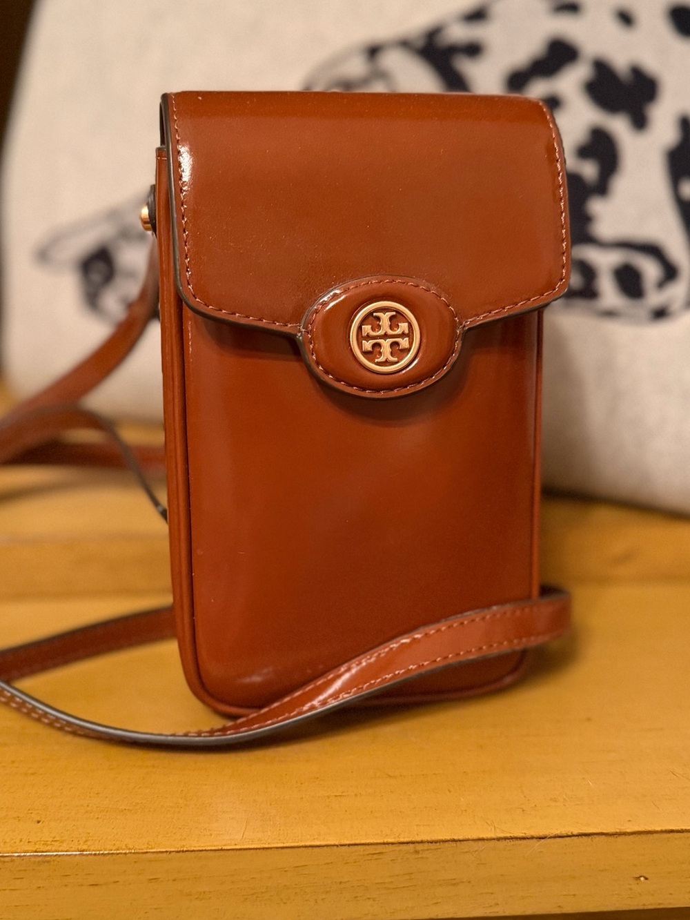 Tory Burch Robinson Crosshatched